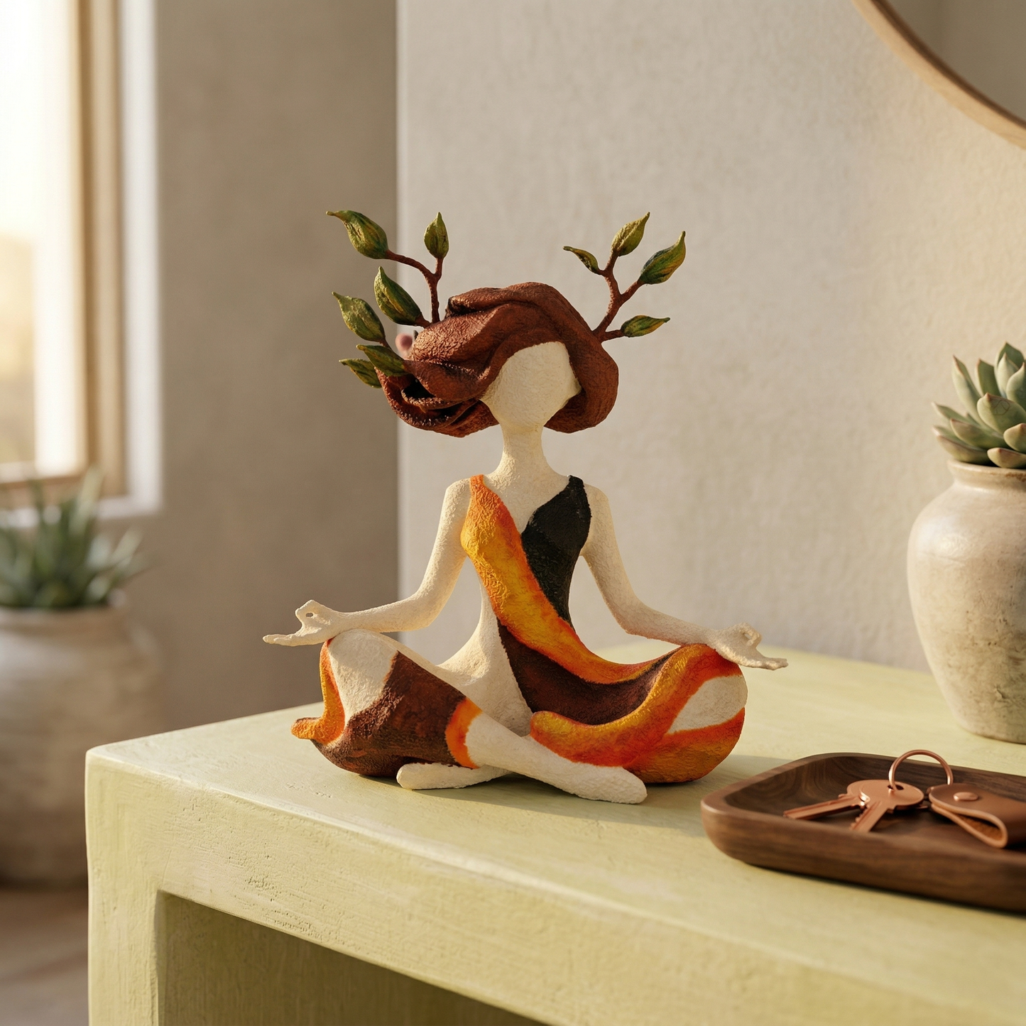 🧘♀️Serenity Growth | Inner Harmony Sculptural Figurine