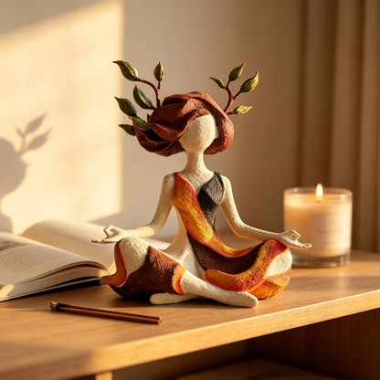🧘‍♀️Serenity Growth | Inner Harmony Sculptural Figurine
