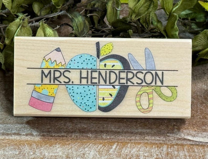 ✏️❤️Personalized Teacher Whiteboard Eraser, Custom Teacher Appreciation Gifts, Chalkboard Eraser with Marker