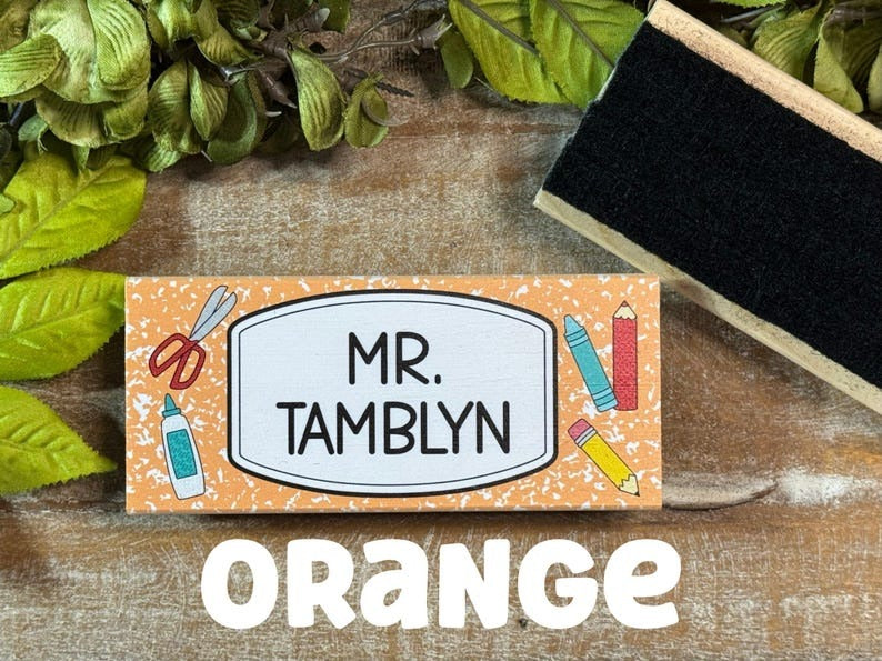 ✏️❤️Personalized Teacher Whiteboard Eraser, Custom Teacher Appreciation Gifts, Chalkboard Eraser with Marker