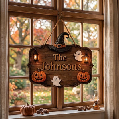 🎃Custom Halloween Wooden Signs
