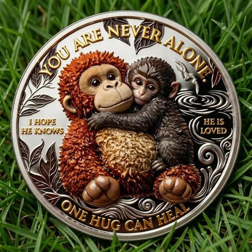 🏆Last Day 49% OFF - Team Punch Monkey Support Commemorative Coin 🐒💛
