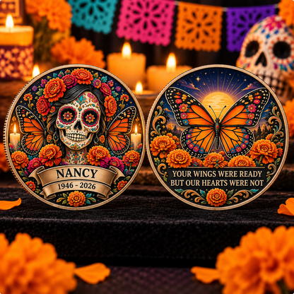 🌼 Personalized “Day of the Dead” Commemorative Coins