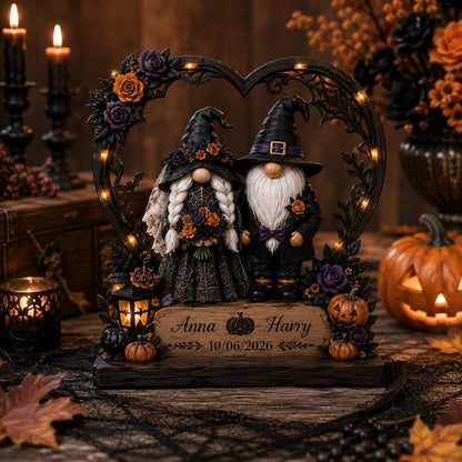 🔥Last Day 48% OFF - 🧙‍♀️ Personalized Witch Couple Decorations