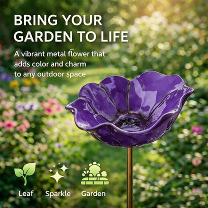 💖🎁2026 Mother's Day Gifts 50% Off--🐦🎁Handmade Flower Garden Stake🐦