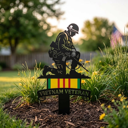 🔥Last Day 50% OFF🔥- Vietnam Veteran Tribute Garden Stake – Honor and Respect