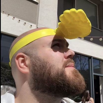 😂 Palm-Sized Sun Hat – Wear Fun, Steal the Spotlight!