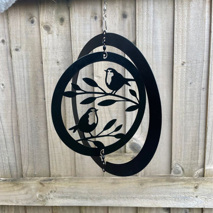 🐦 Spinning Bird Wind Ornament – Peaceful Motion for Your Outdoor Space