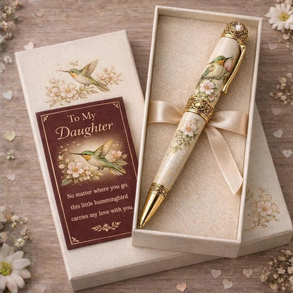 🕊️ Hummingbird Pen – A Gentle Reminder That You're Never Alone
